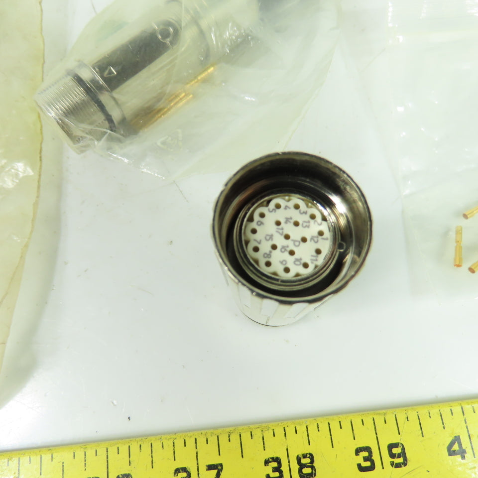 Kuka 00-118-067 Robot Circular Connector Kit 17-Pin 00-123-138