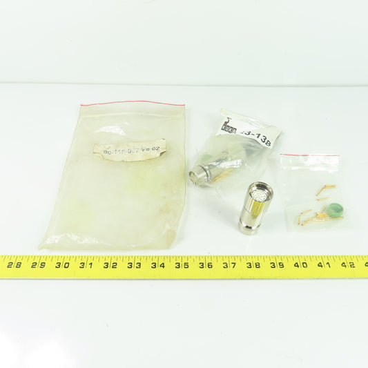 Kuka 00-118-067 Robot Circular Connector Kit 17-Pin 00-123-138