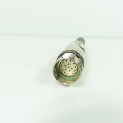 Kuka Style 17-Pin Female Signal Connector M23 Circular with Boot