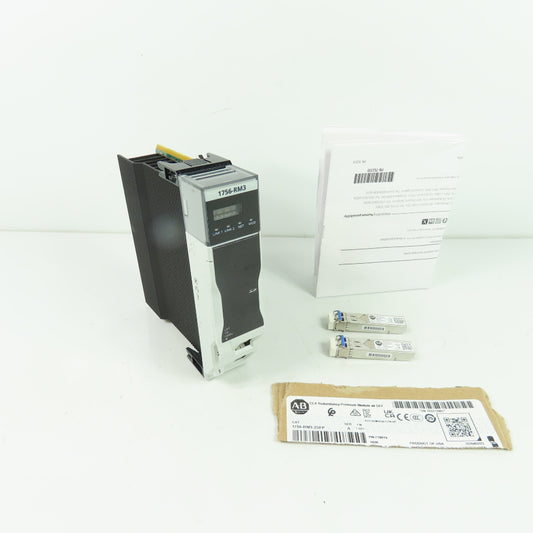 Allen-Bradley 1756-RM3 ControlLogix Redundancy Premium Module Ser A FW 1.021 NEW