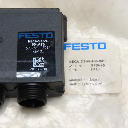Festo 573695 NECA-S1G9-P9-MP5 Multi-Pin Plug Socket