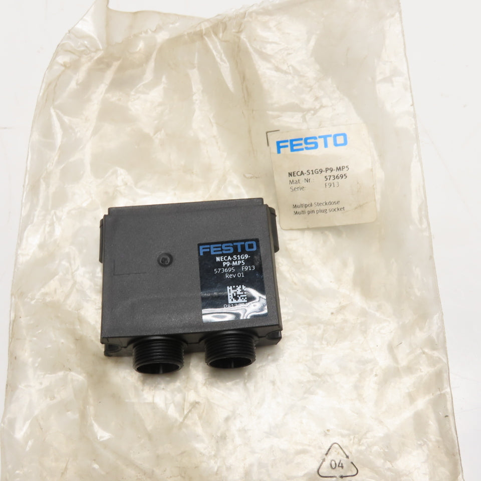 Festo 573695 NECA-S1G9-P9-MP5 Multi-Pin Plug Socket – Bullseye ...