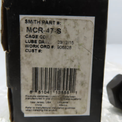 Smith Bearing MCR-47-S 47mm Heavy Duty Cam Follower Bearing M20x1.5 Thread