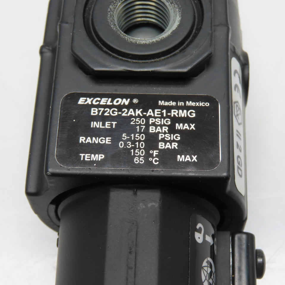 IMI Norgren B72G-2AK-AE1-RMG 1/4" NPT Excelon Air Filter Regulator 150 PSI
