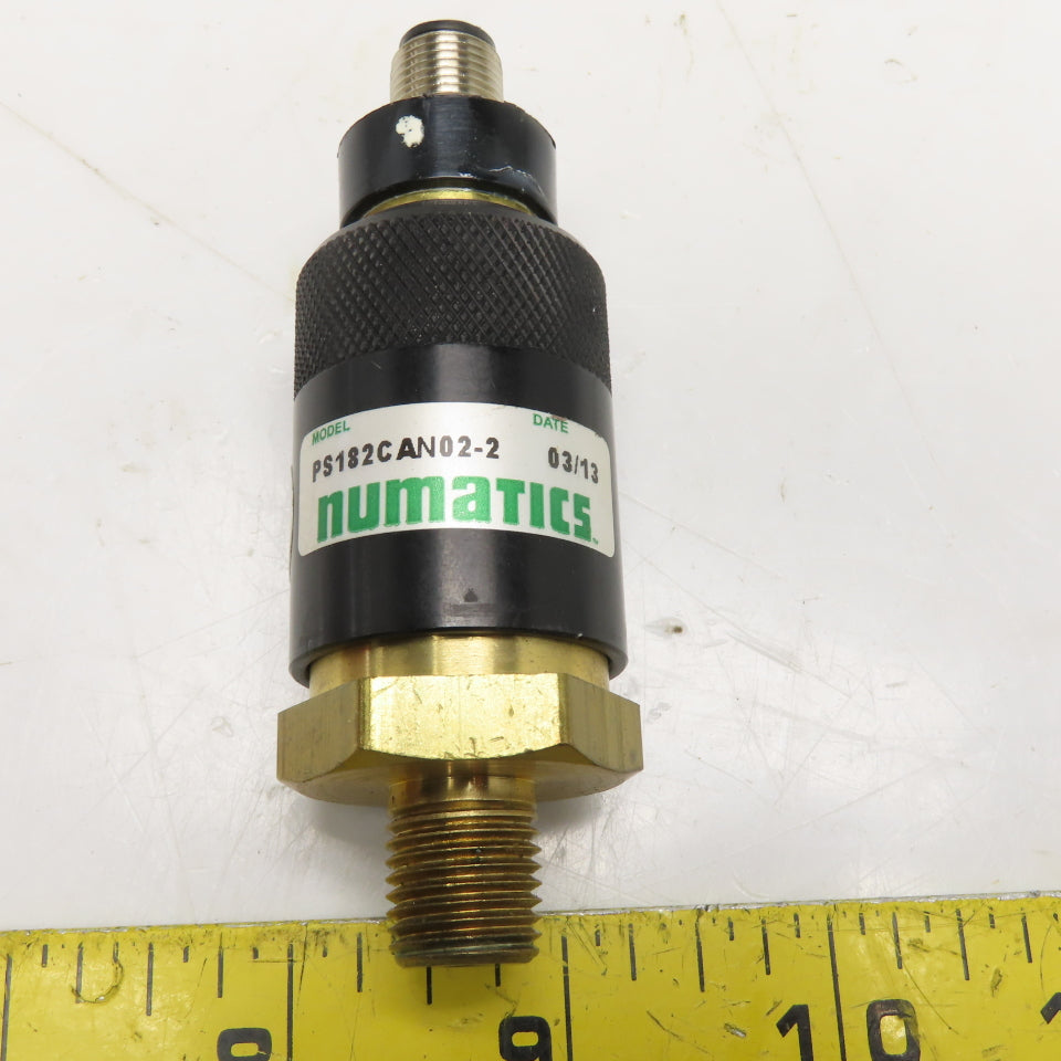 Numatics PS182CAN02-2 Adjustable Pressure Switch 4-Pin M12 Connection