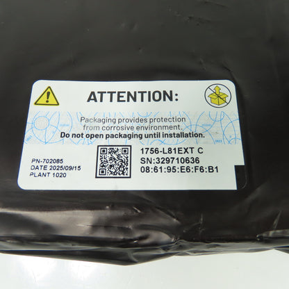 Allen-Bradley 1756-L81EXT ControlLogix 5580 XT Controller Ser C FW 1.072 NEW