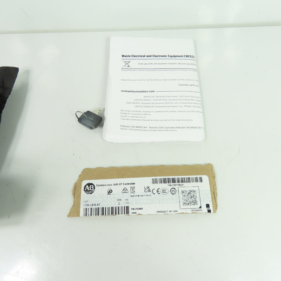 Allen-Bradley 1756-L81EXT ControlLogix 5580 XT Controller Ser C FW 1.072 NEW