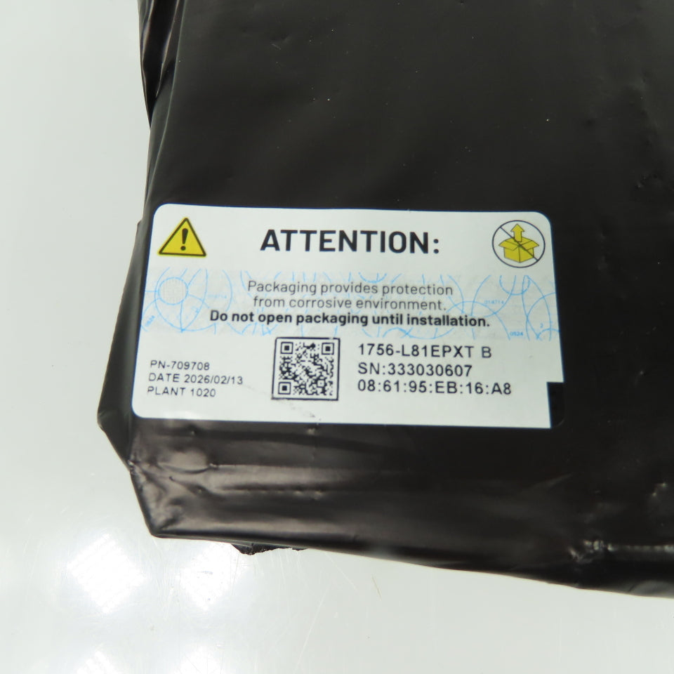 Allen-Bradley 1756-L81EPXT ControlLogix 5580 Process XT Controller SerB FW 1.070