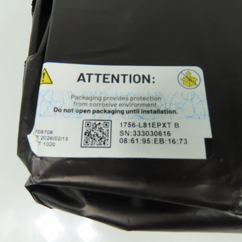 Allen-Bradley 1756-L81EPXT ControlLogix 5580 Process XT Controller SerB FW 1.070