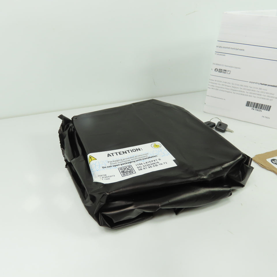 Allen-Bradley 1756-L81EPXT ControlLogix 5580 Process XT Controller SerB FW 1.070