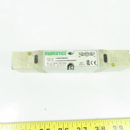 Numatics 122BB5Z2MN00061 24VDC 150 PSIG Pneumatic Solenoid Valve