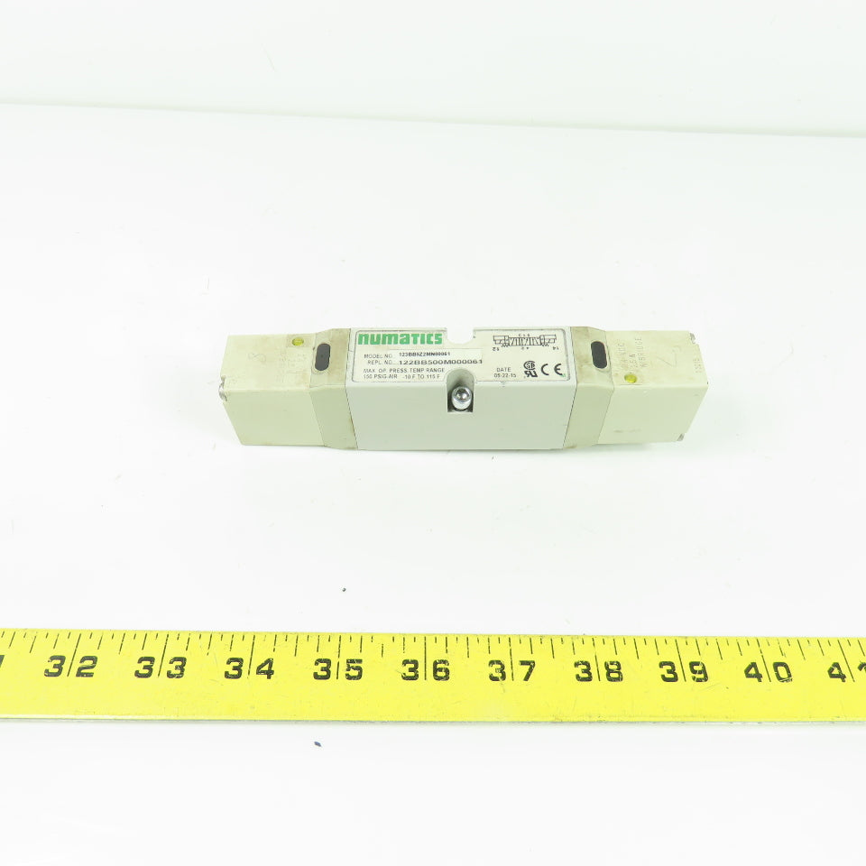 Numatics 122BB5Z2MN00061 24VDC 150 PSIG Pneumatic Solenoid Valve