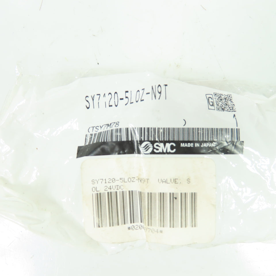 SMC SY7120-5L0Z-N9T Pneumatic Solenoid Valve 24VDC NEW