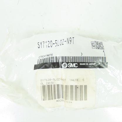 SMC SY7120-5L0Z-N9T Pneumatic Solenoid Valve 24VDC NEW