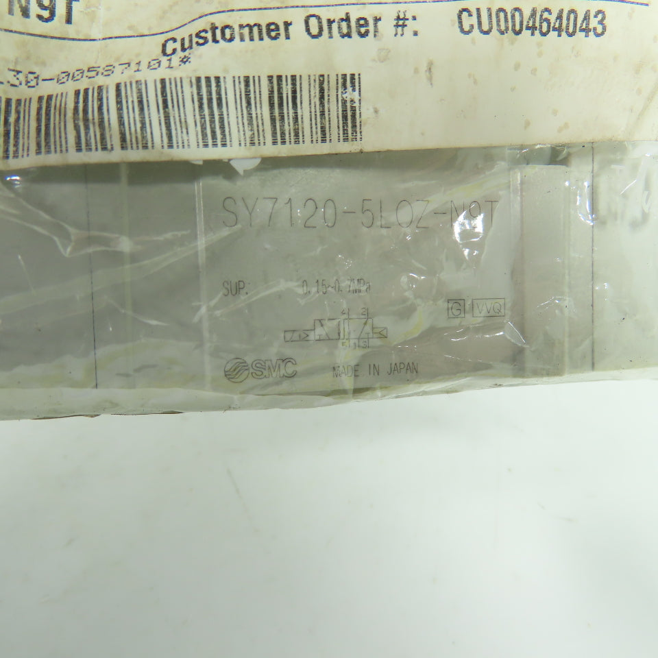 SMC SY7120-5L0Z-N9T Pneumatic Solenoid Valve 24VDC NEW
