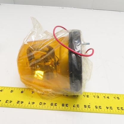 North American Signal Co. TR3-24A Amber Rotating Beacon Light 24V