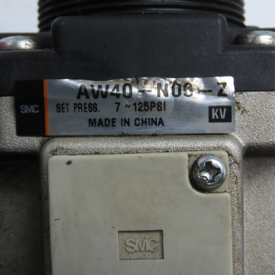 SMC VHS40-N06-Z AW40-N06-Z Filter Regulator Assembly 3/4" NPT