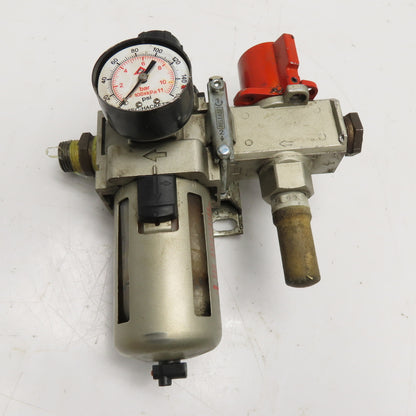 SMC VHS40-N06-Z AW40-N06-Z Filter Regulator Assembly 3/4" NPT