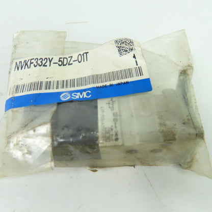 SMC NVKF332Y-5DZ-01T 3-Way Solenoid Valve 24VDC NEW