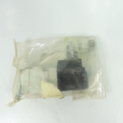 SMC NVKF332Y-5DZ-01T 3-Way Solenoid Valve 24VDC NEW