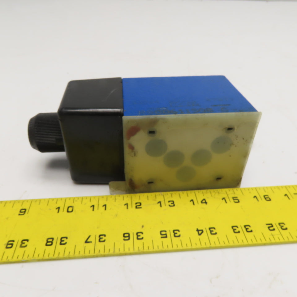 Rexroth 4WE10C33/CW110N9K4 Solenoid Directional Valve 4600psi 110V/120V