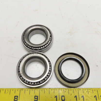 TRP L44610 L44649 Trailer Hub Bearing Kit 1-1/16" with Seal and Cotter Pin