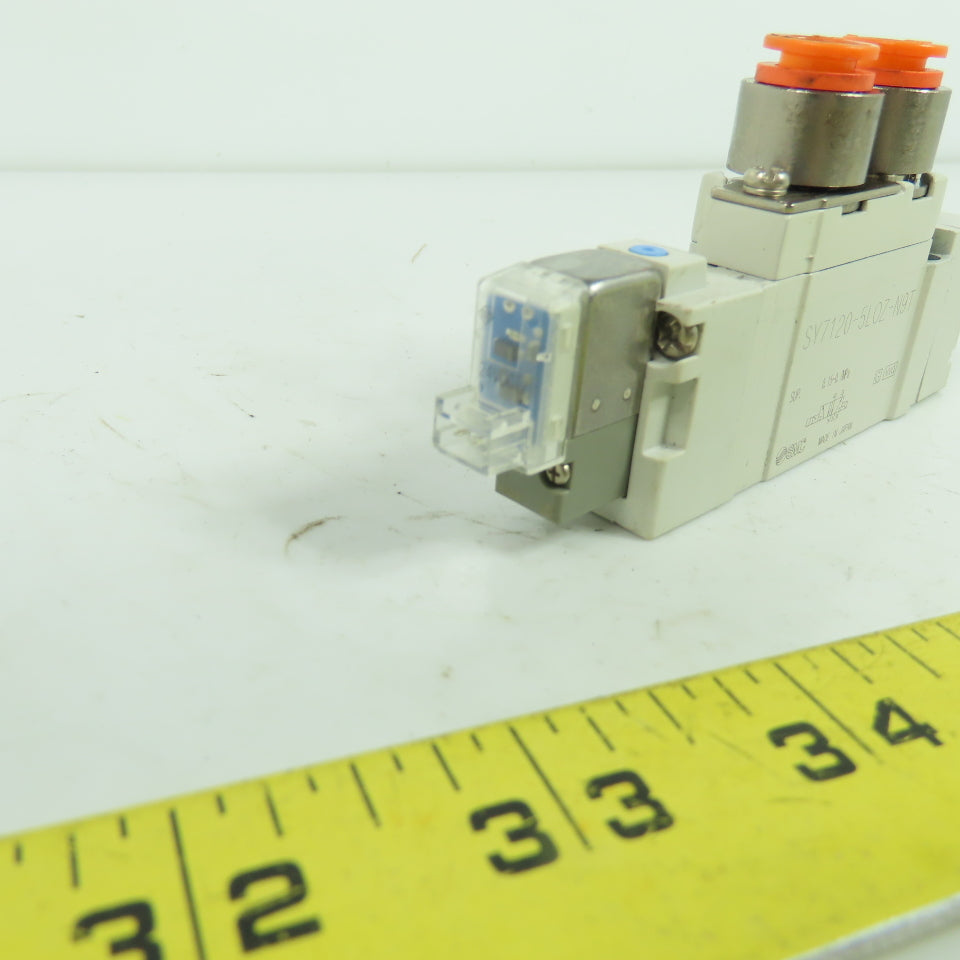 SMC SY7120-5LOZ-N9T Solenoid Valve 5-Port 24VDC 0.15~0.7MPa