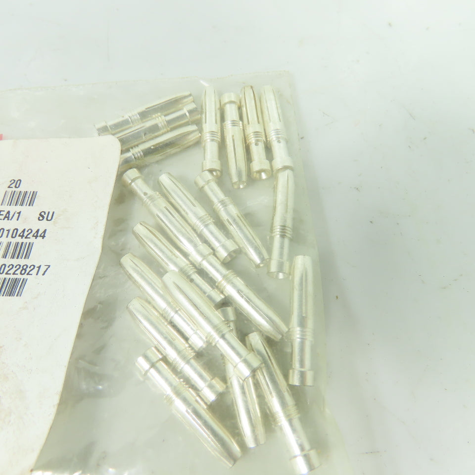 Harting 09330006202 Crimp Power Contacts Silver Plated 14 AWG Female
