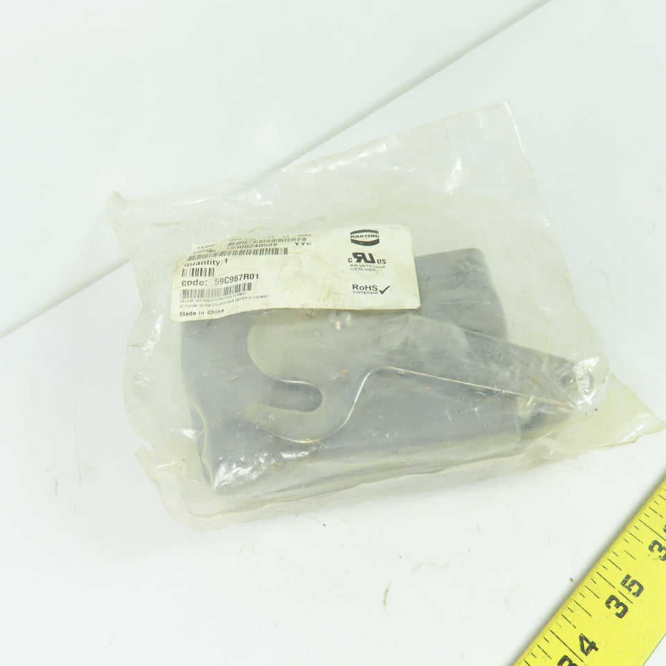 Harting 19300240588 Han 24B-HSE-CL-M40 Heavy Duty Connector Hood NEW