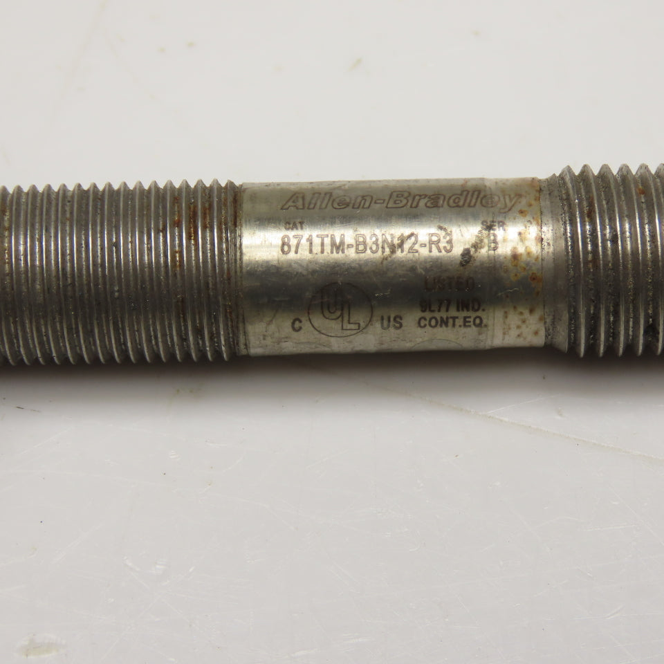 Allen Bradley 871TM-B3N12-R3 Inductive Proximity Sensor 20-250V AC/DC