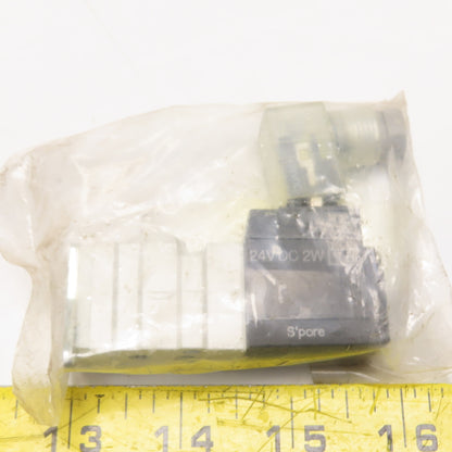 SMC NVKF332Y-5DZ-01T 3 Port Pneumatic Valve 24VDC Coil