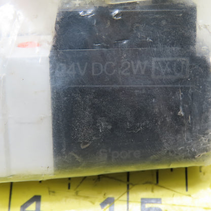 SMC NVKF332Y-5DZ-01T 3 Port Pneumatic Valve 24VDC Coil