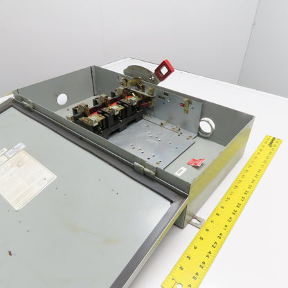 Allen Bradley 1494H-DF3N 100A 600V 3 Pole Non Fusible Safety Disconnect