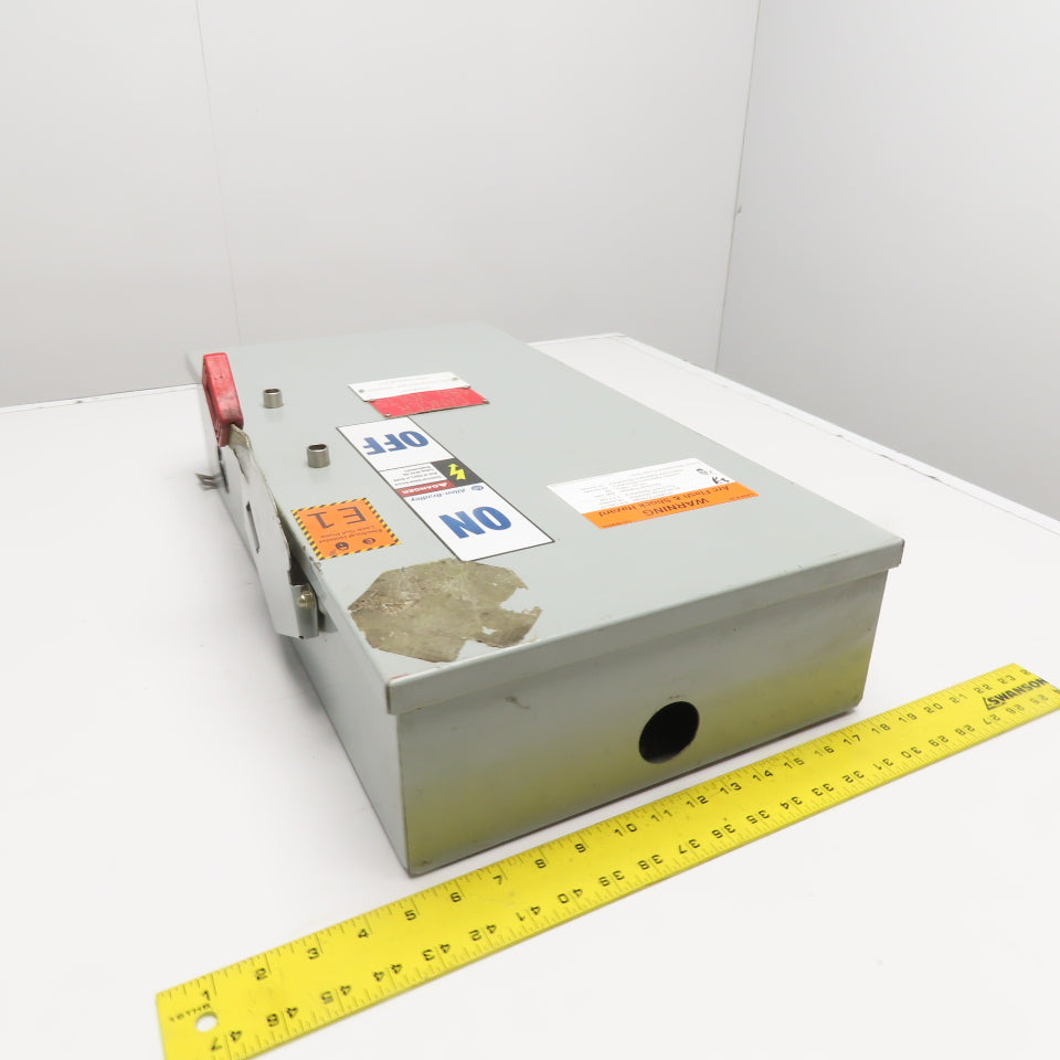 Allen Bradley 1494H-DF3N 100A 600V 3 Pole Non Fusible Safety Disconnect