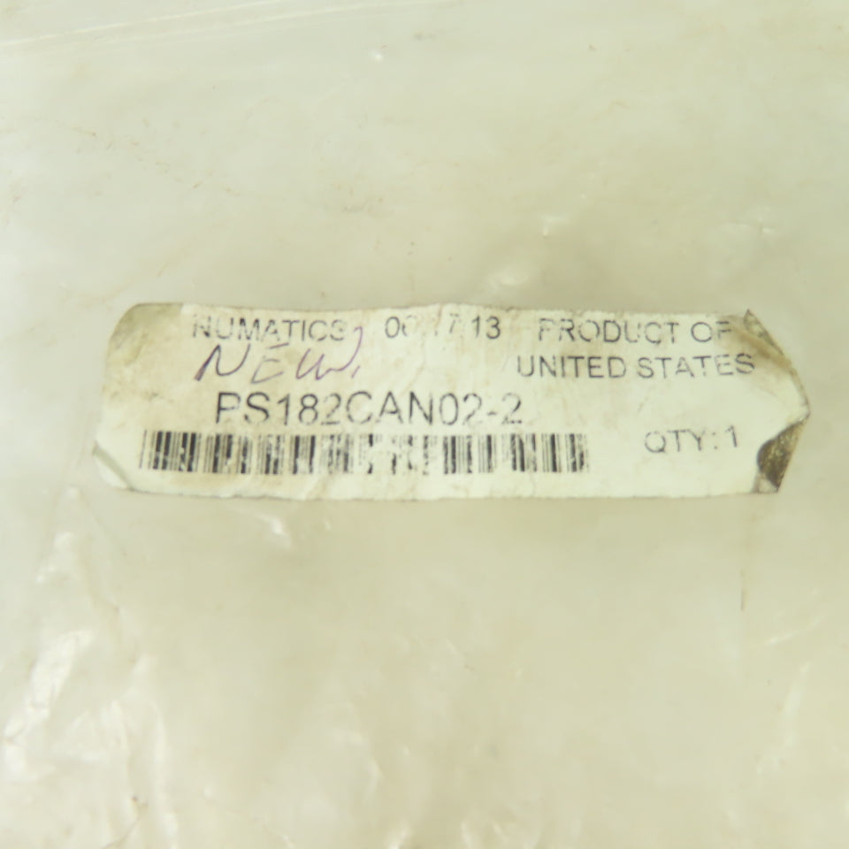 Numatics PS182CAN02-2 Pressure Switch 1/4" NPT