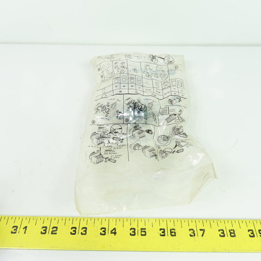 Allen-Bradley 800FM-LF3 Green Illuminated Flush Push Button Operator Ser A NEW