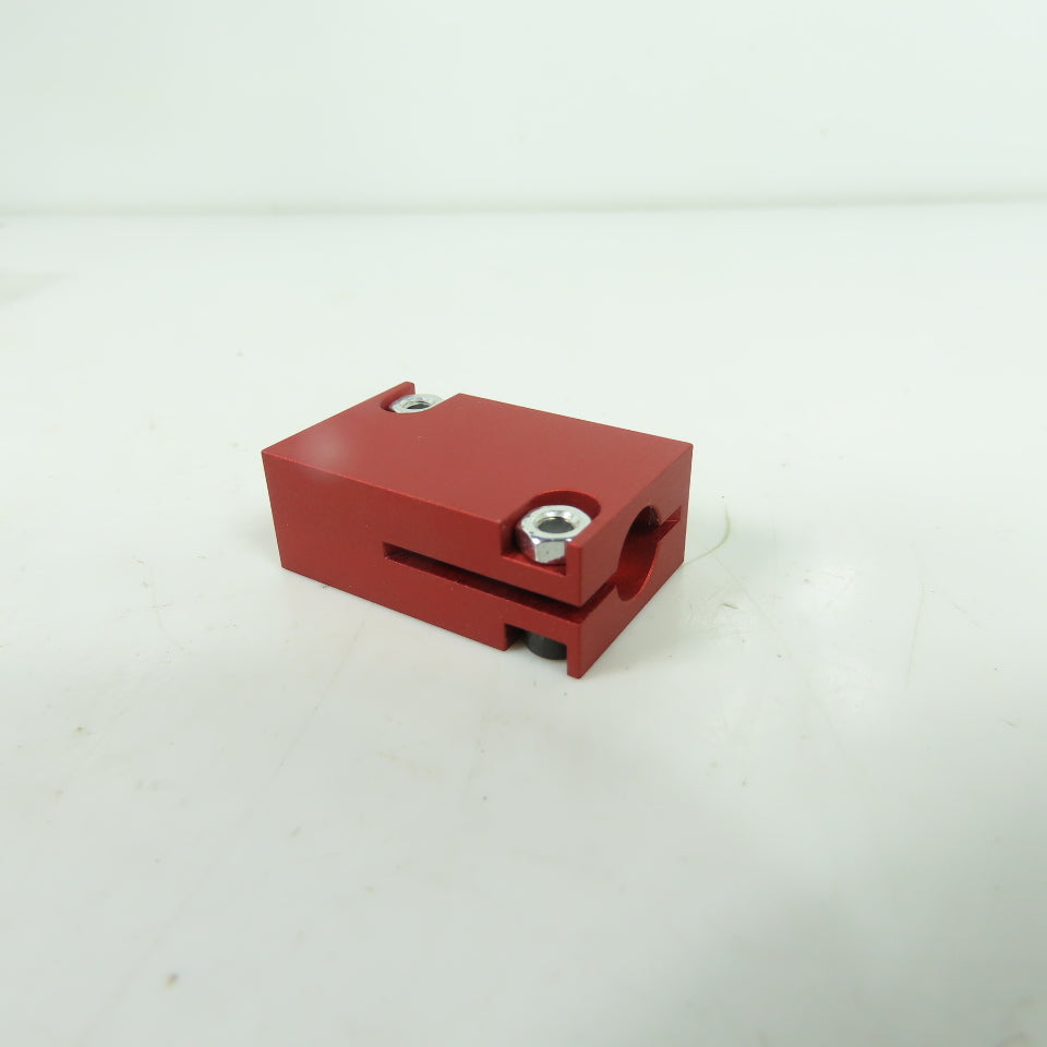 Balluff BES 08-FA-BS-8,0-W BAM009T Prox Sensor Mounting Clamp Block NEW