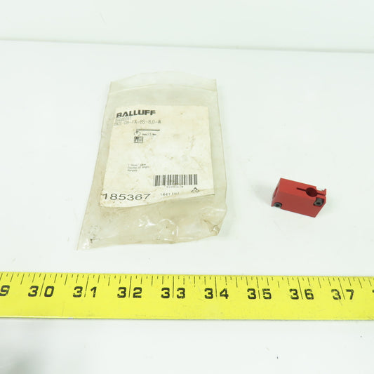 Balluff BES 08-FA-BS-8,0-W BAM009T Prox Sensor Mounting Clamp Block NEW