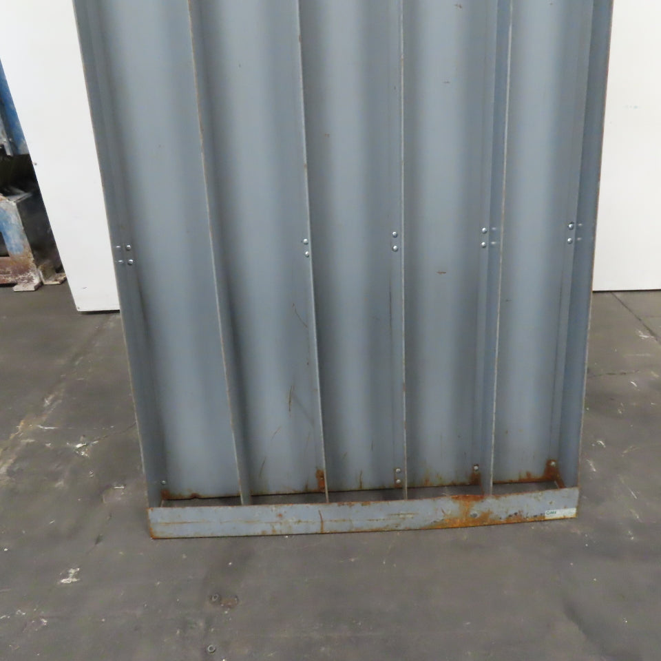 Greene Mfg. Inc. 48" x 99" Tall 5 Slot Vertical Bar Pipe Extrusion Storage Rack