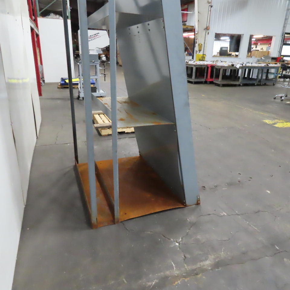 Greene Mfg. Inc. 48" x 99" Tall 5 Slot Vertical Bar Pipe Extrusion Storage Rack