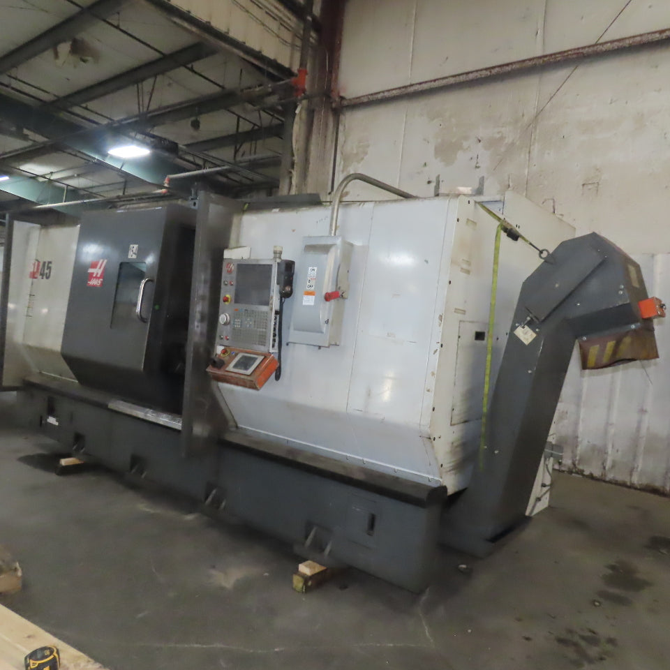 Haas ST-45 12 Station Horizontal Turning Center 360/480V Modified See Info