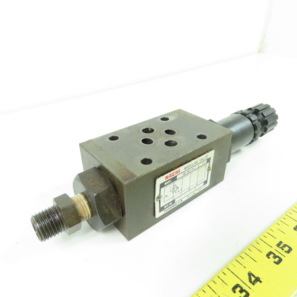 Nachi OG-G01-PC-K-12 Modular Hydraulic Pressure Reducing Valve