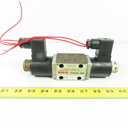 Nachi SA-G01-C6-C1-11 Solenoid Operated Directional Control Valve