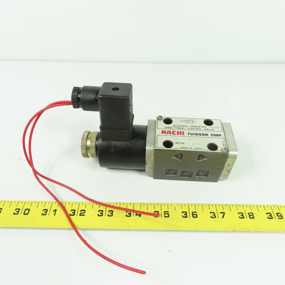 Nachi SA-G01-A3X-C1-11 Hydraulic Directional Control Valve 100V