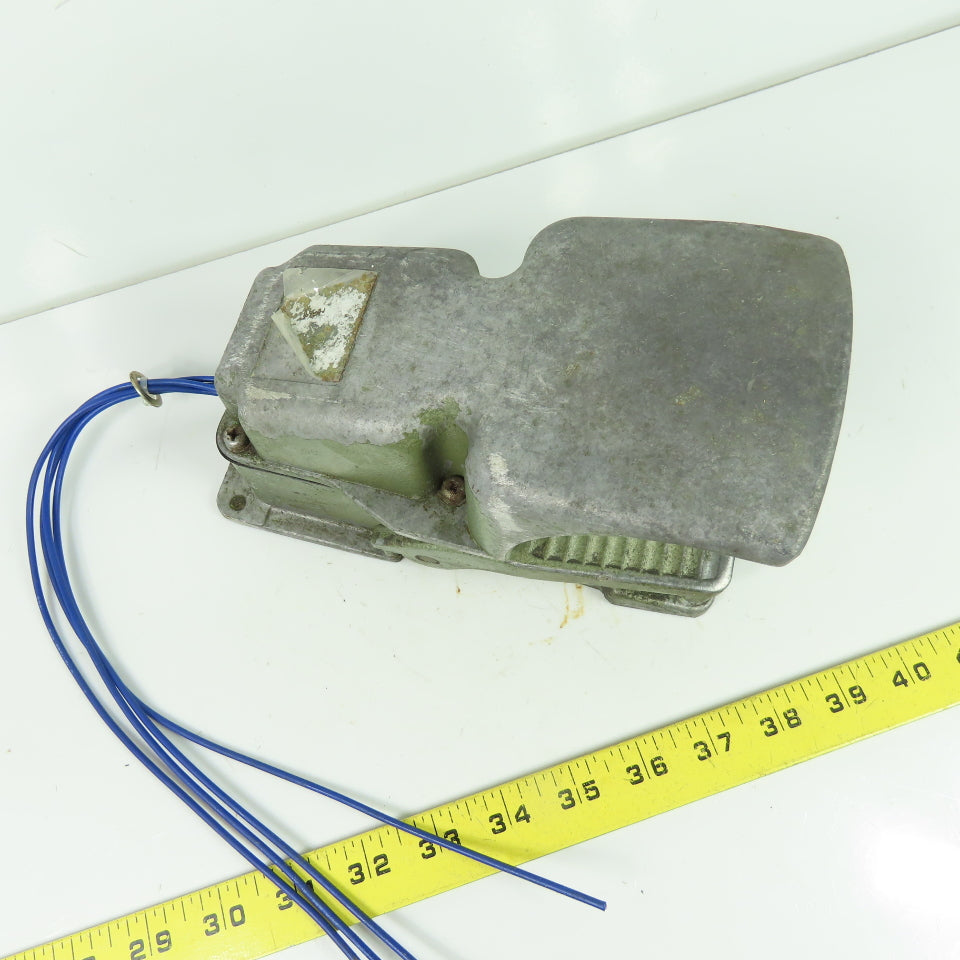 Electric Foot Pedal Operator Switch Voltage unknown