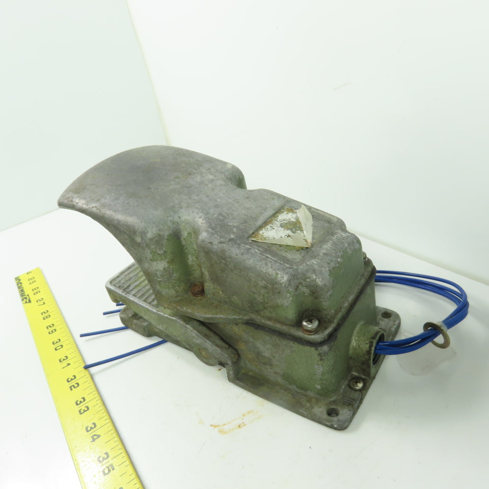 Electric Foot Pedal Operator Switch Voltage unknown