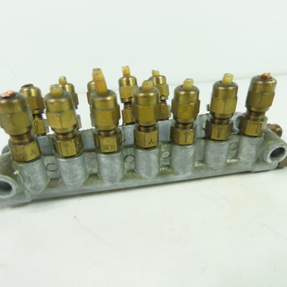 14-Port Lubrication Distribution Manifold