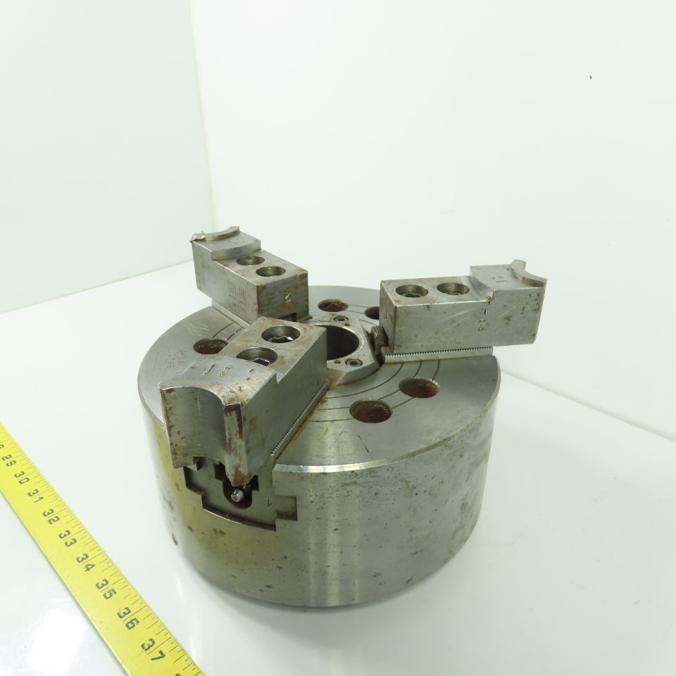 Howa HO27M8 R-487 8-1/2" OD 3-Jaw Lathe Chuck 1.8" Thru-Hole