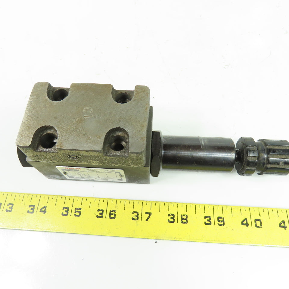 Nachi OG-G01-PC-K-12 Hydraulic Modular Relief Valve