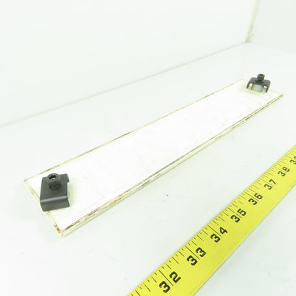 Mazak CNC Machine Nameplate Emblem Logo Sign Plastic 13.75" x 2.75"